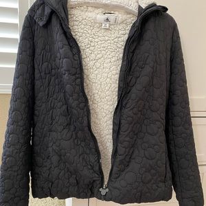 Women’s Disney fleece lined jacket with ears.